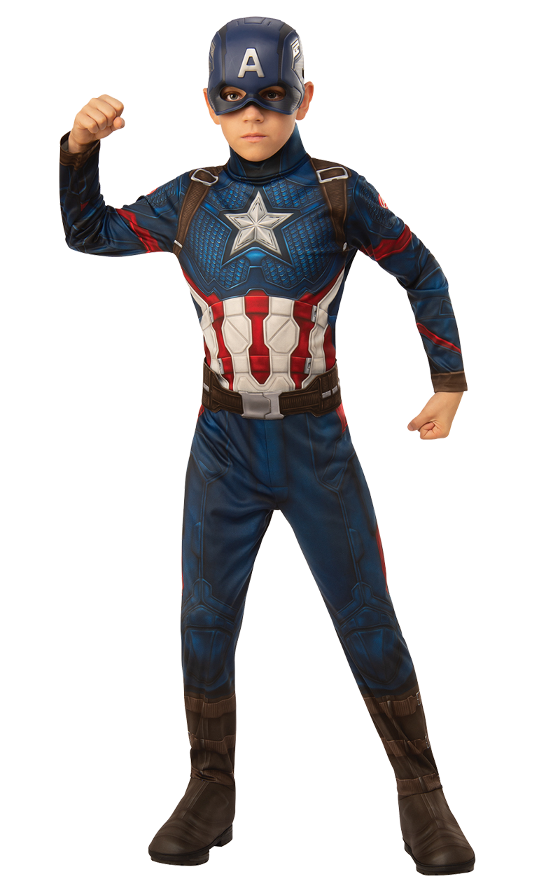 Captain America Endgame Kostüm für Jungen