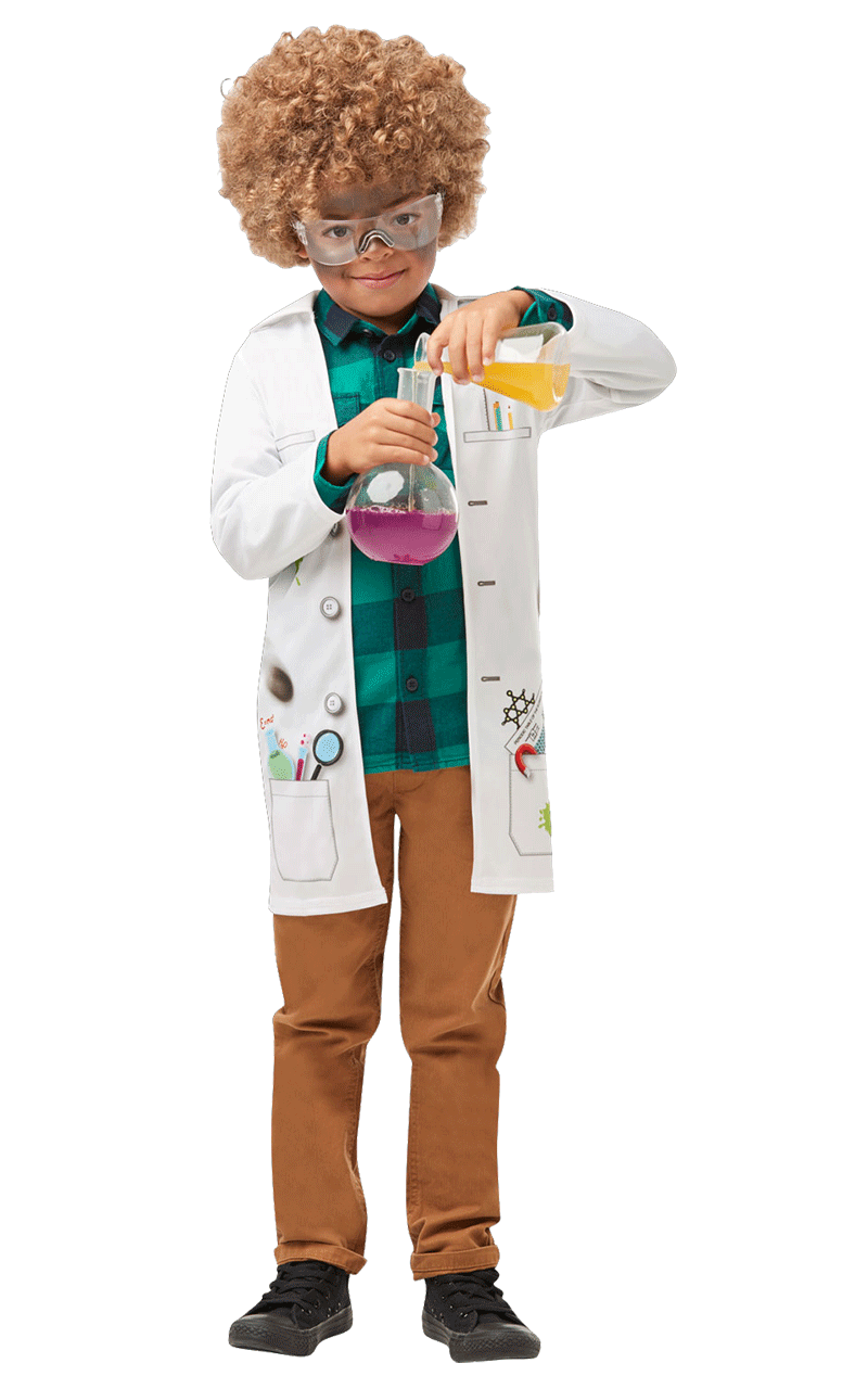 Verrückter Wissenschaftler Kostüm für Kinder