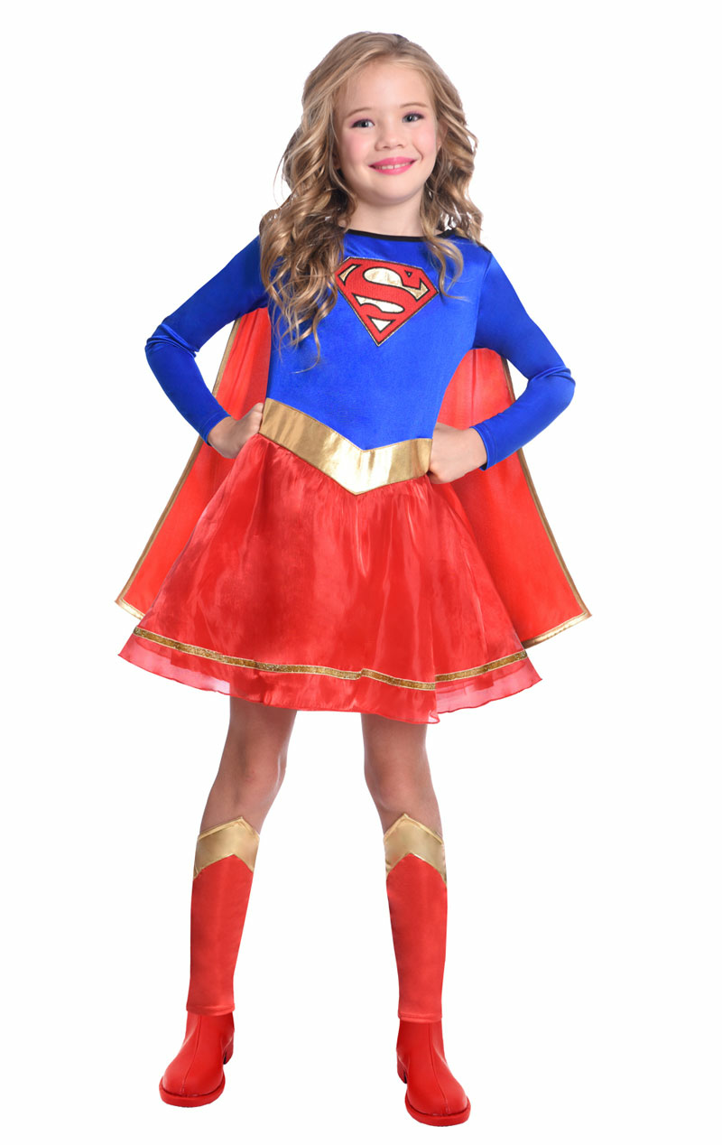 Klassisches Supergirl-Kostüm für Kinder