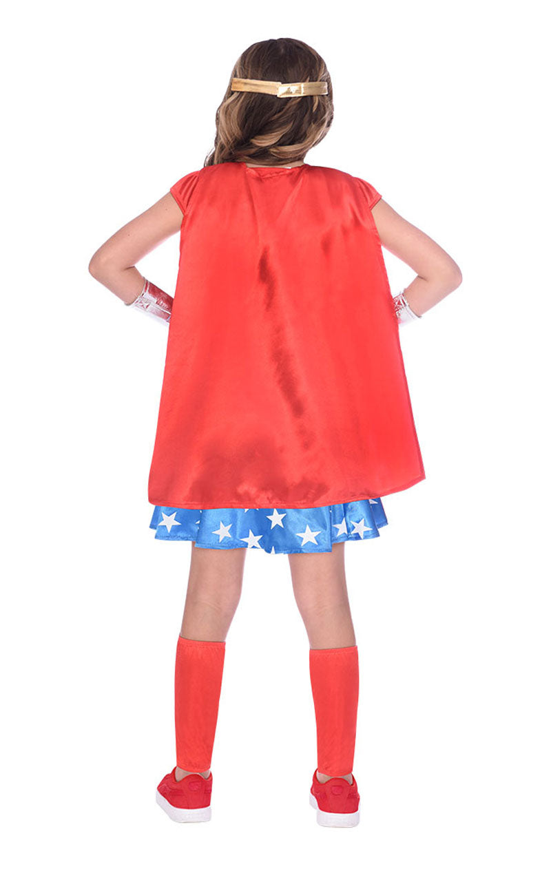Klassisches Wonder Woman Kostüm für Kinder