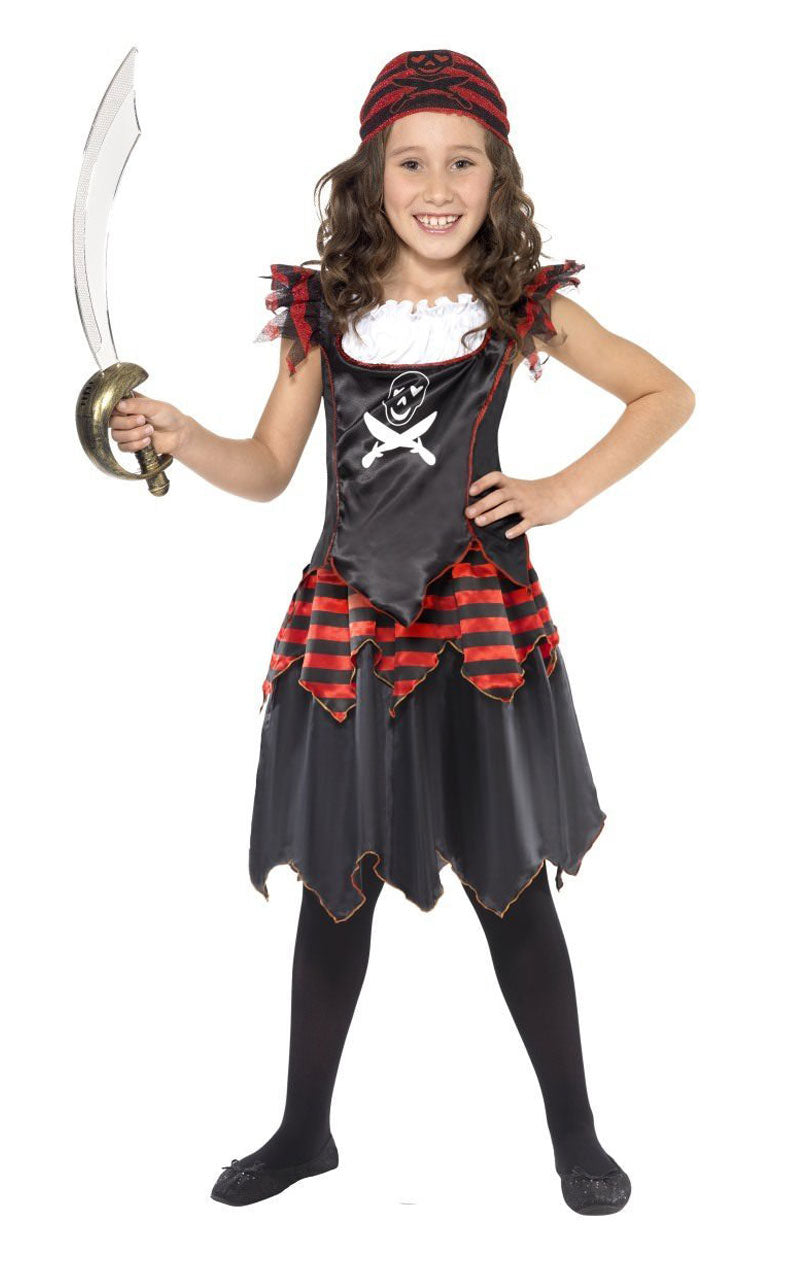 Gothic Piratenkostüm für Kinder
