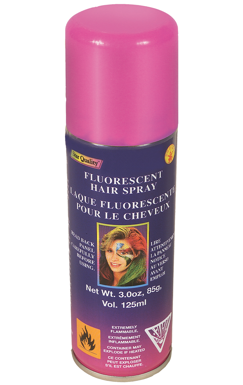 Fluoreszierendes rosafarbenes Haarspray