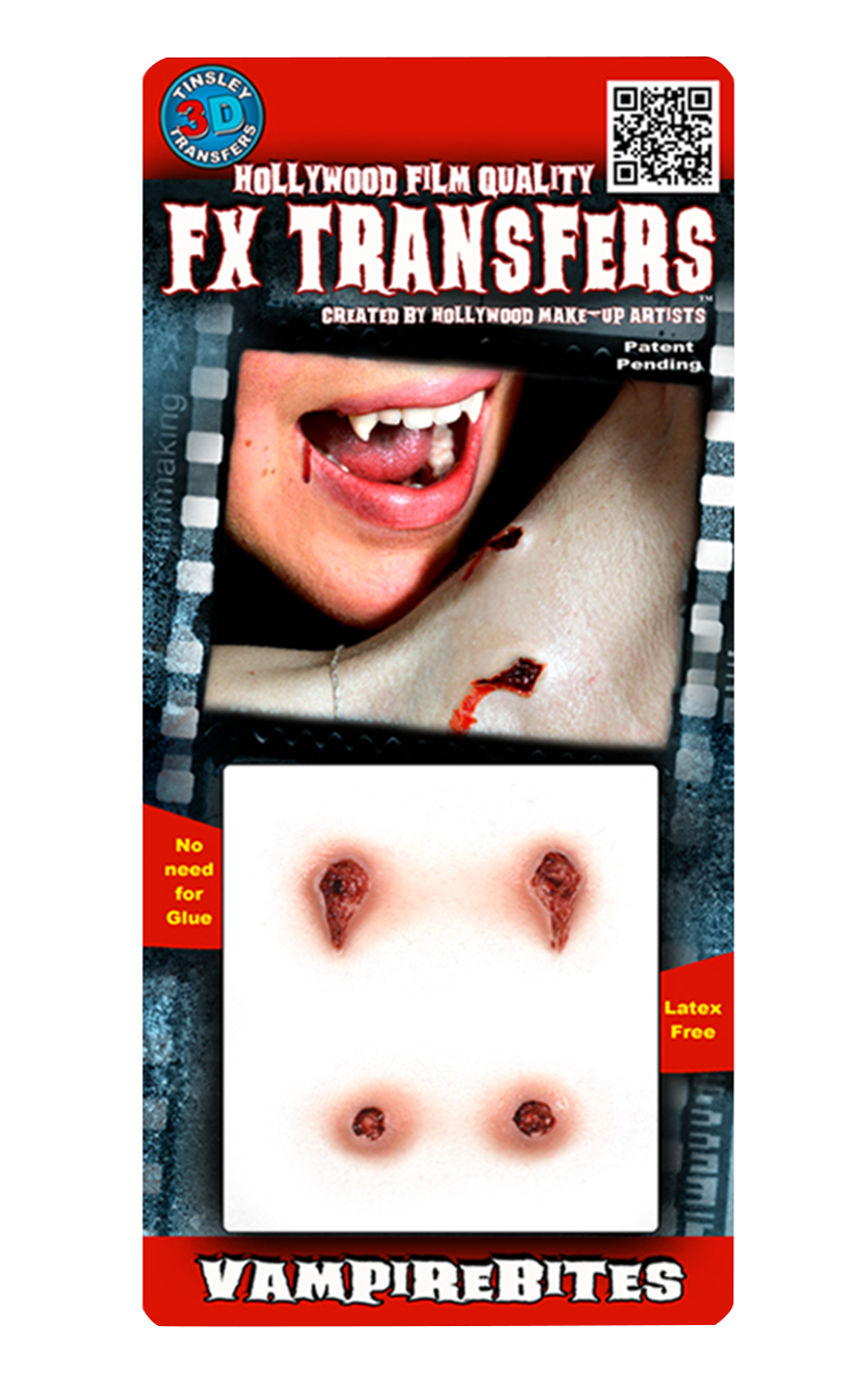 Vampire Bites 3D FX Transfers Zubehör