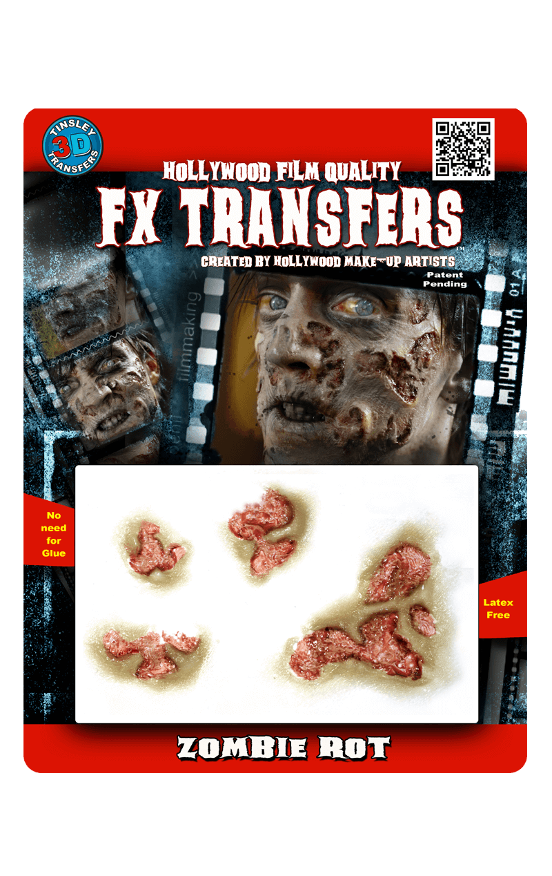 Zombie Rot 3D FX Stick-on-Transfer