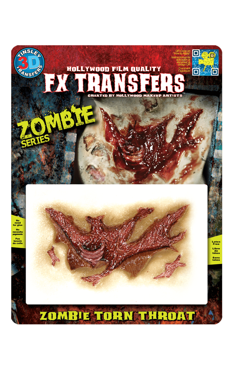 Zombie Torn Throat FX Transfer