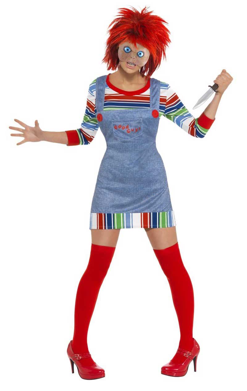 Erwachsene Miss Chucky Halloween-Kostüm