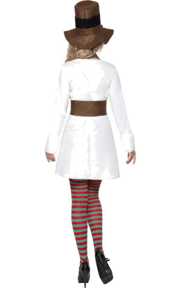 Erwachsenes Fräulein Schneemann-Kostüm