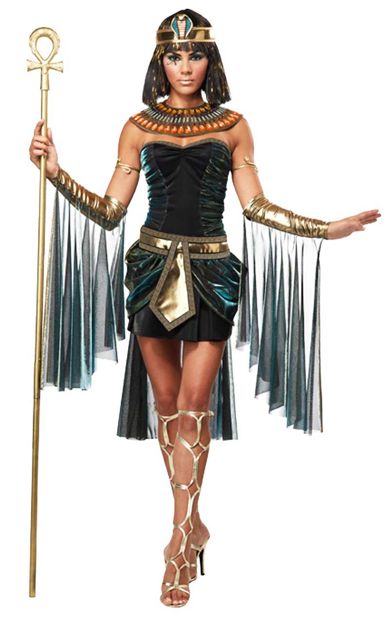 Ägyptisches Göttin Kostüm für Erwachsene