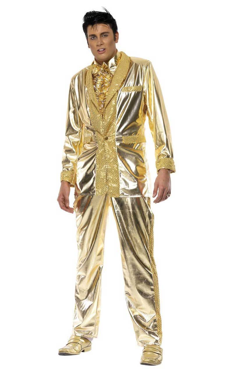 Elvis-Kostüm (Gold)