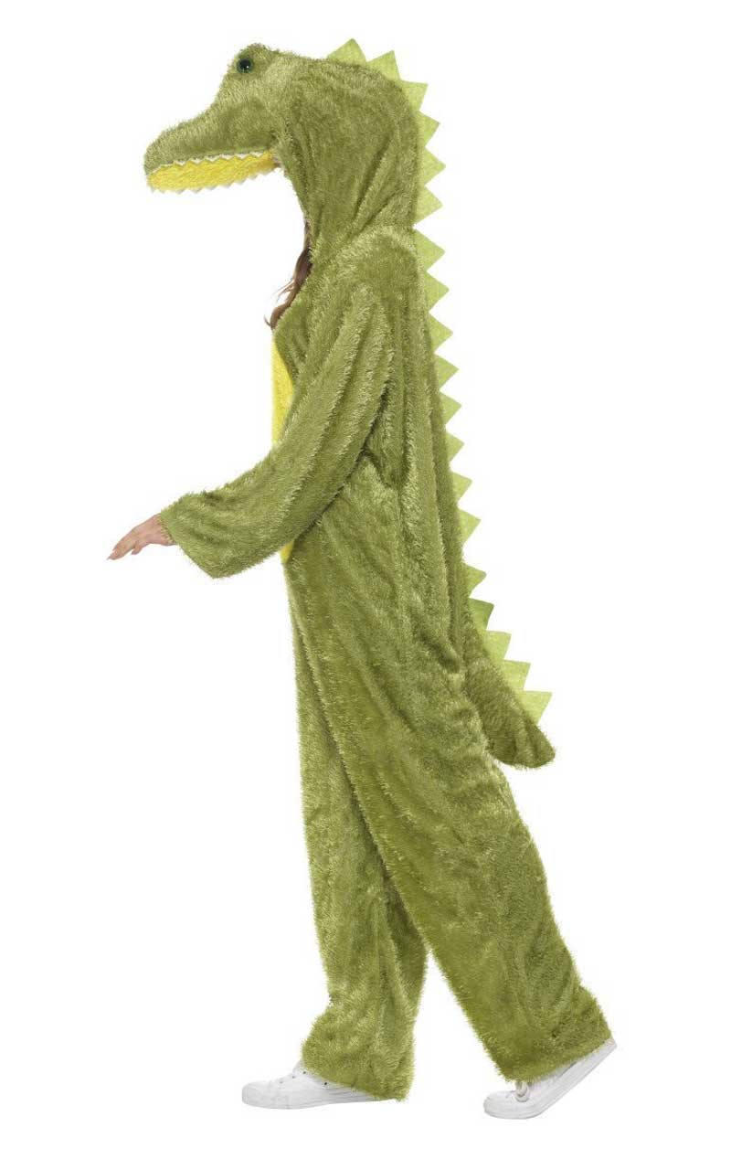Erwachsenes Krokodil-Tier-Strampler-Kostüm