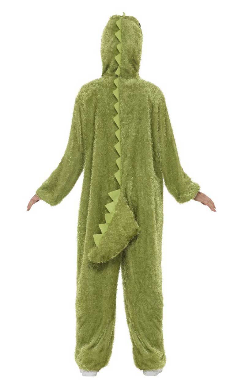 Erwachsenes Krokodil-Tier-Strampler-Kostüm