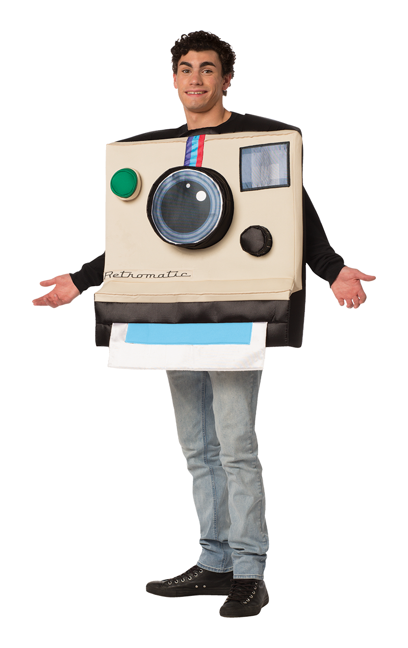 Retro-Polaroid-Kamera-Kostüm