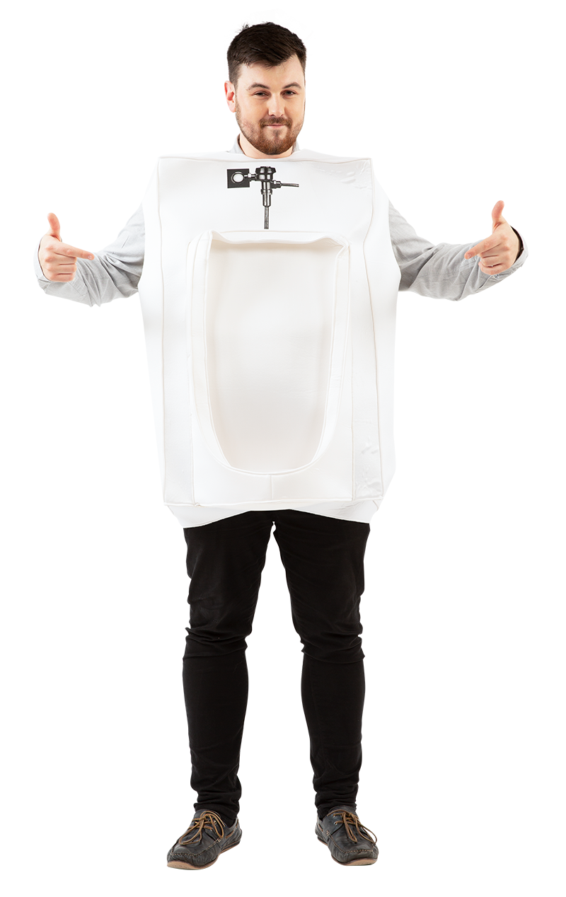 Urinal-Kostüm für Herren