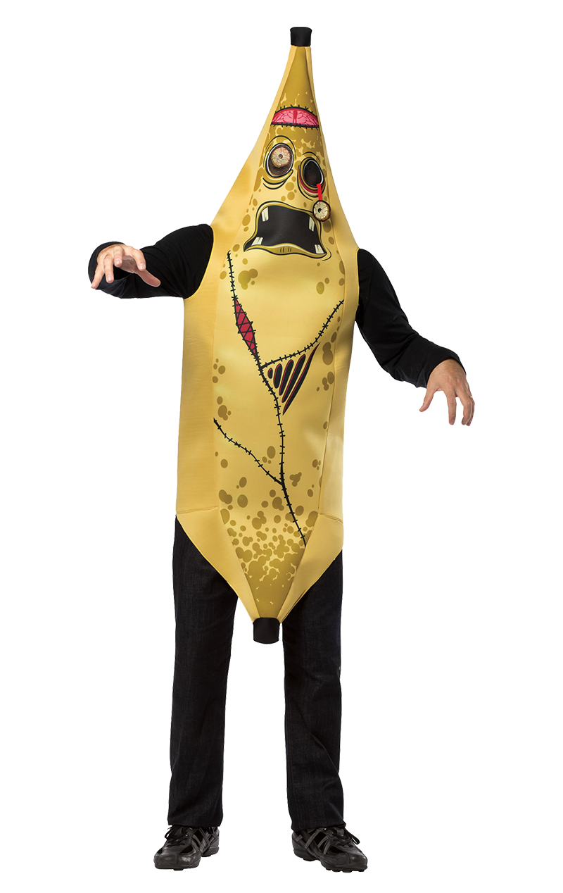 Zombie-Bananen-Kostüm für Erwachsene