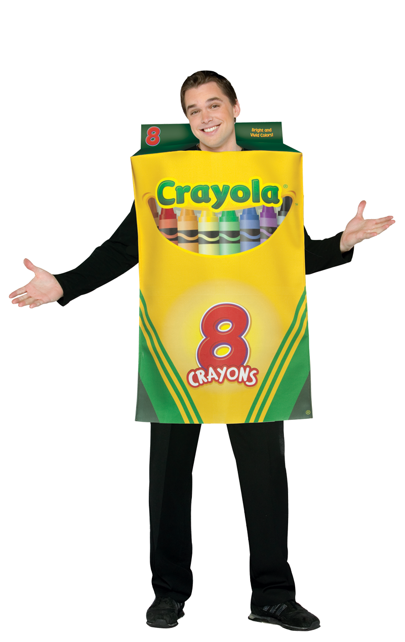 Crayola Box mit 8 Kostümen