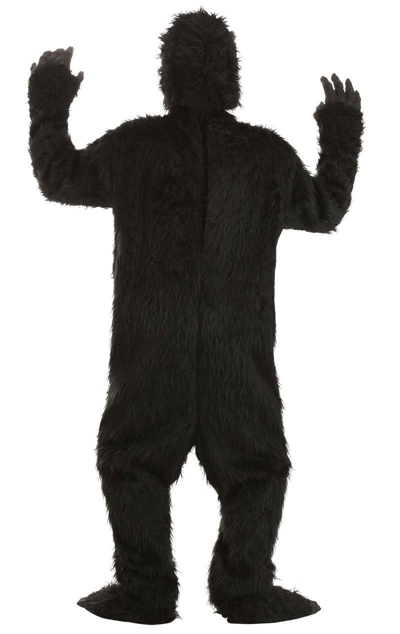 Deluxe-Gorilla-Kostüm für Erwachsene