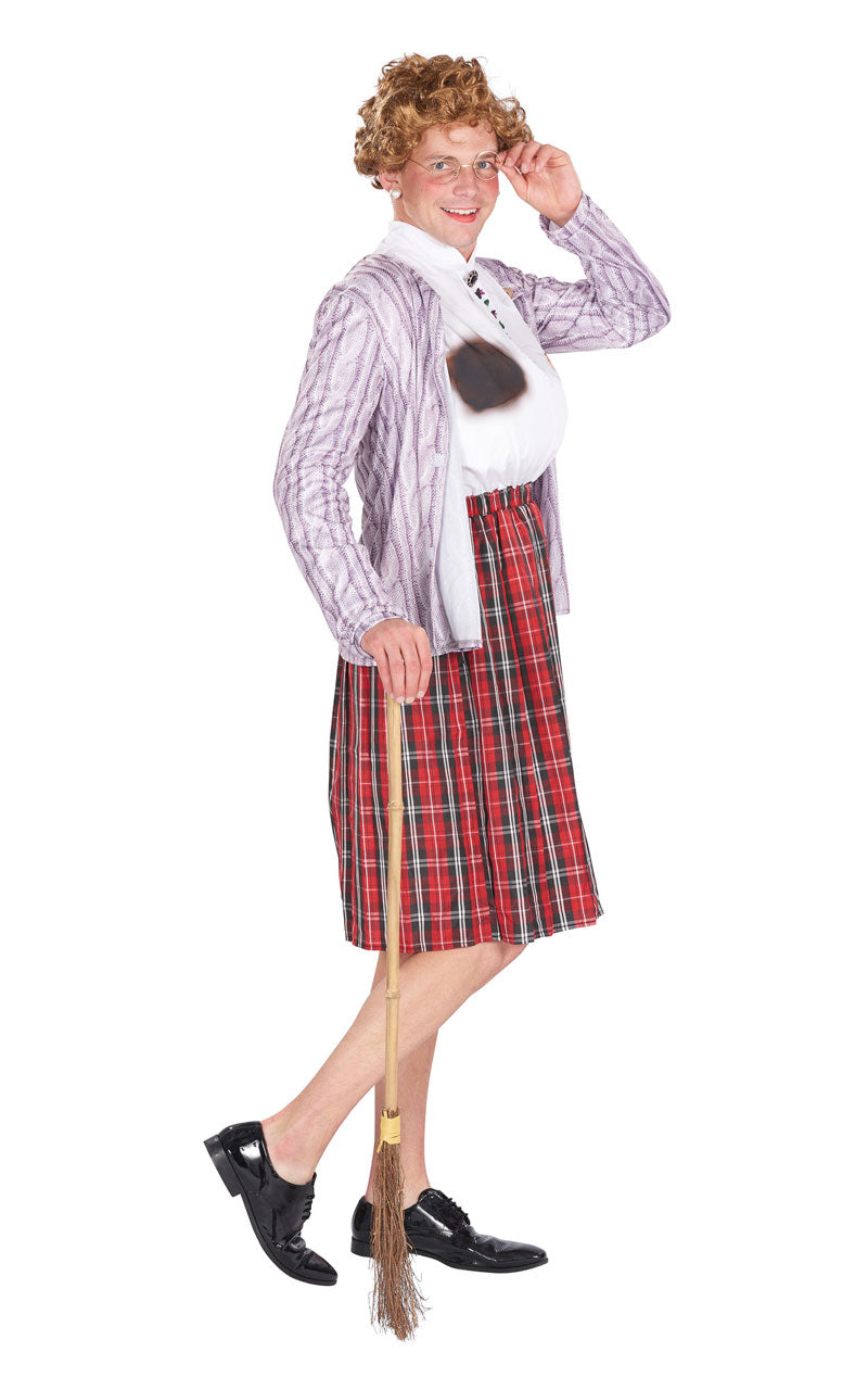 Schottisches Nanny-Kostüm für Herren