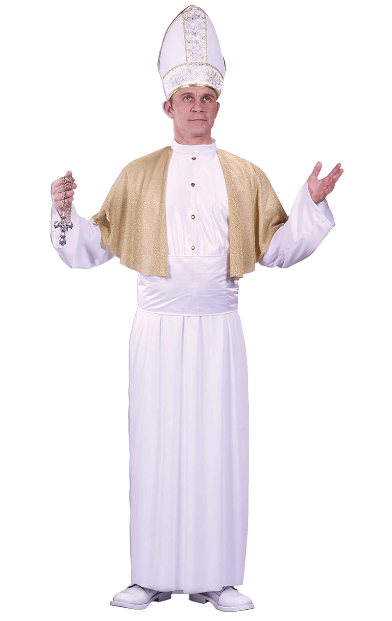 Religiöses Kostüm des Papstes für Erwachsene