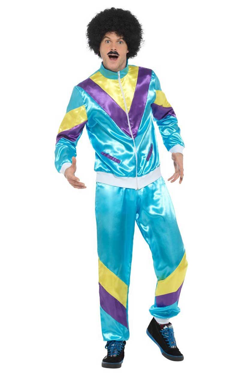 80er Shell Suit Kostüm für Erwachsene