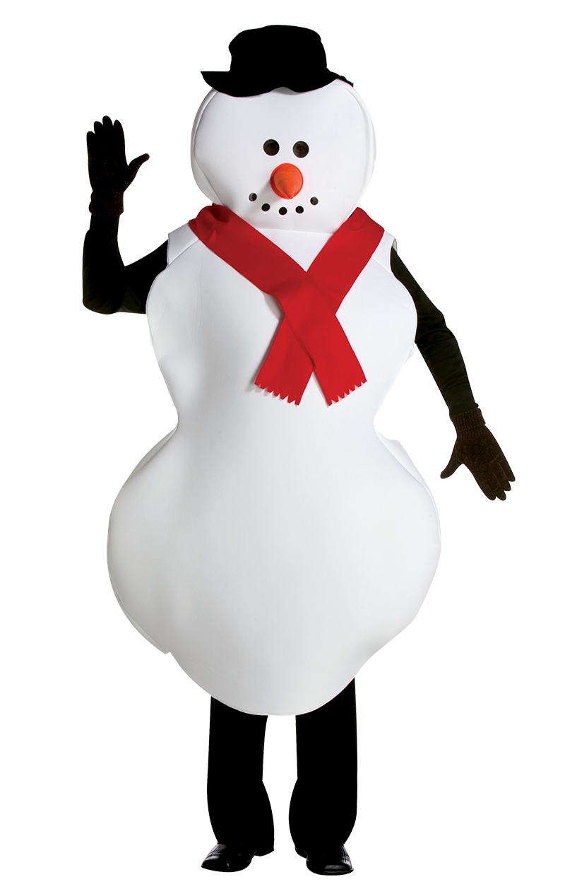 Frostiges Schneemann-Kostüm für Erwachsene