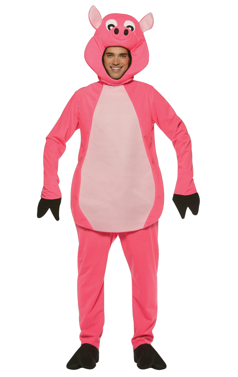 Oink das Schwein Kostüm für Erwachsene