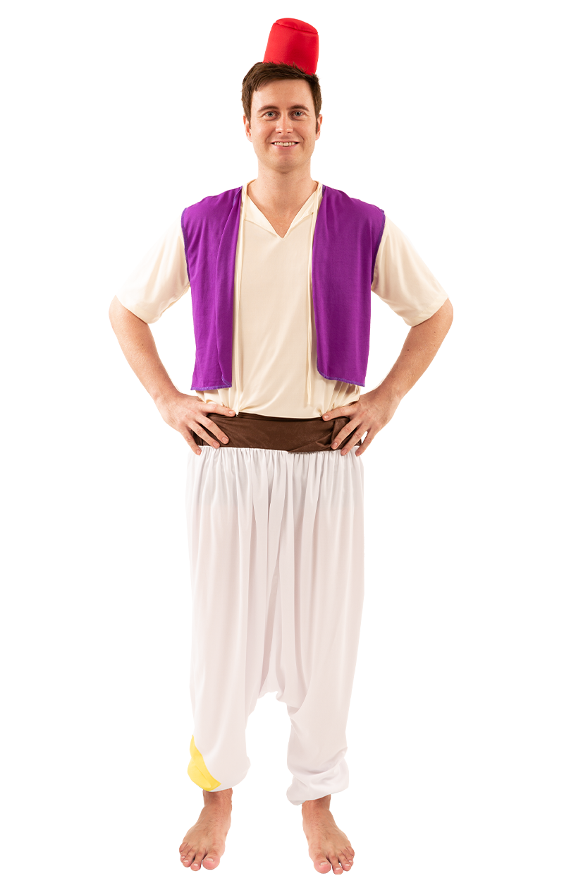 Herren Aladdin Kostüm