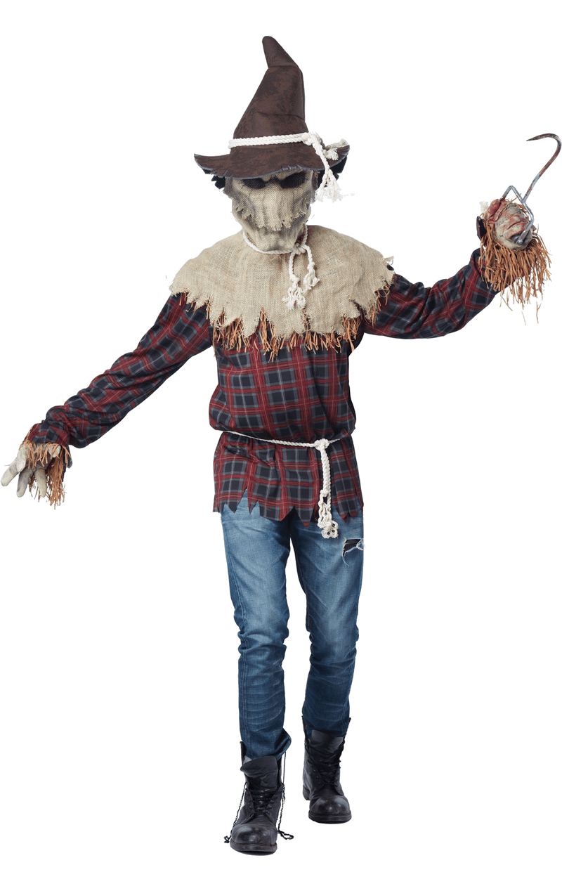 Sadistisches Vogelscheuchen-Halloween-Kostüm für Erwachsene