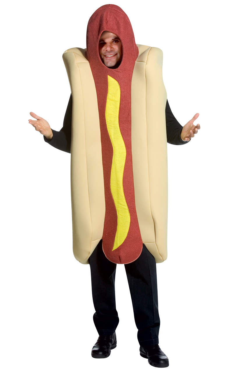 Hot-Dog-Kostüm für Erwachsene