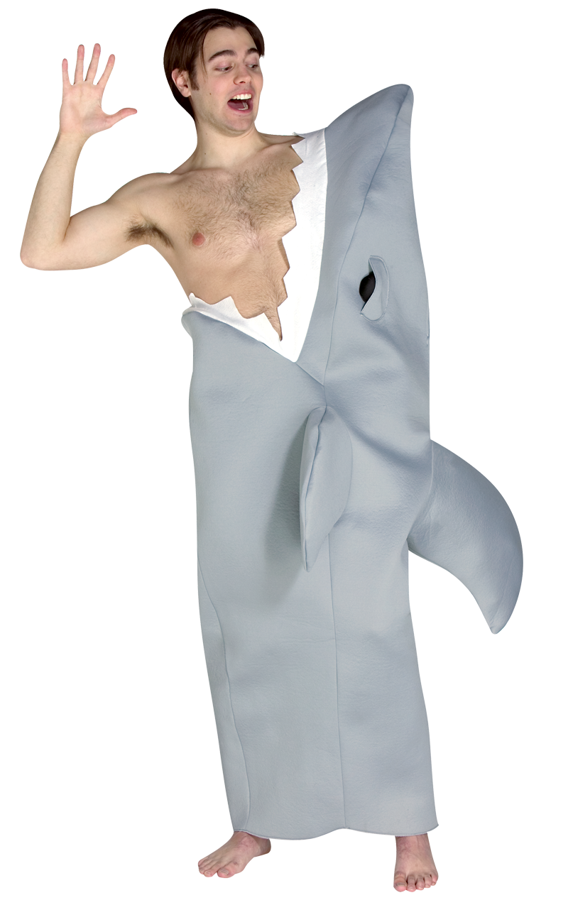 Hai-Angriff-Kostüm für Erwachsene