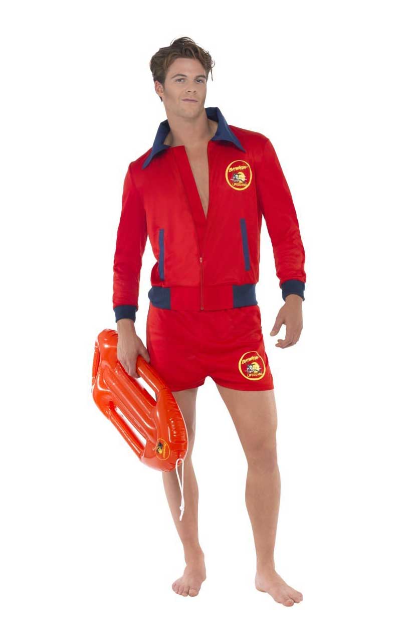 Baywatch-Rettungsschwimmer-Kostüm für Herren