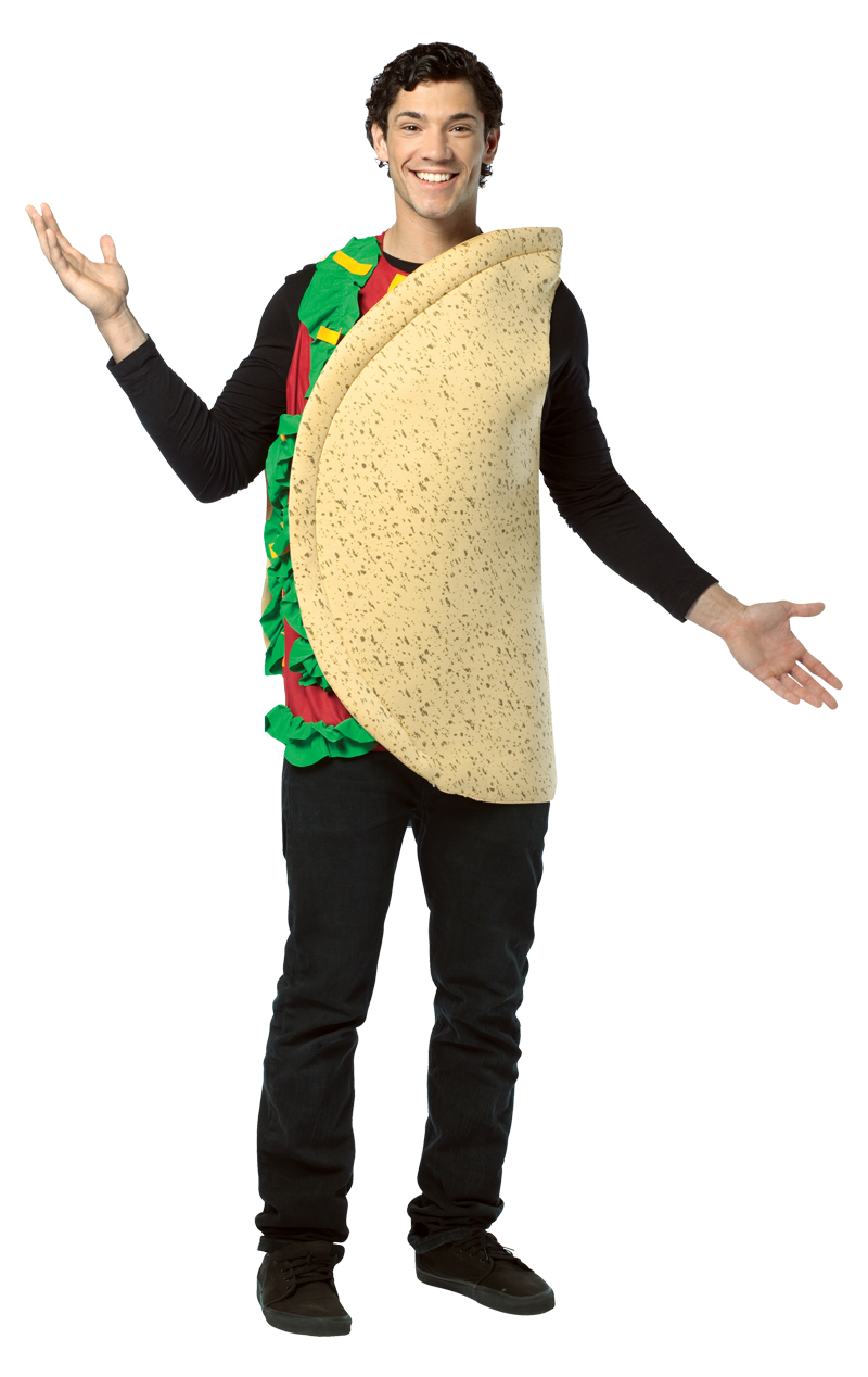 Leichtes Taco-Kostüm für Erwachsene
