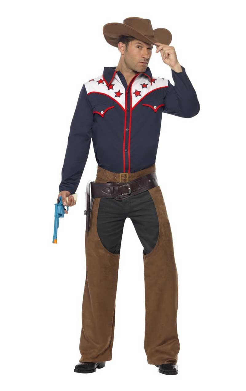 Cowboy-Kostüm für Herren