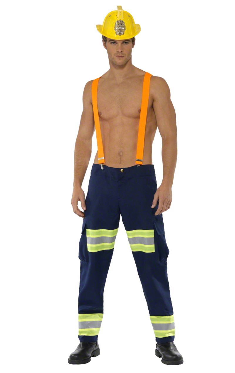 Sexy Feuerwehrmann Kostüm für Herren