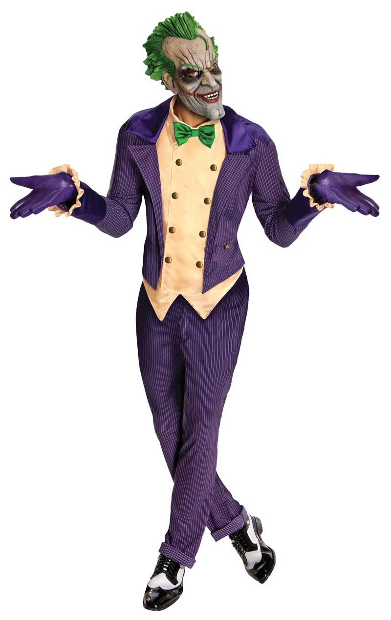 Arkham Joker-Kostüm für Herren