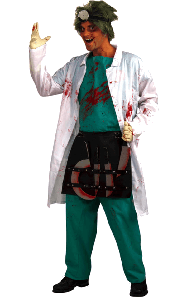Chirurg-Halloween-Kostüm für Herren