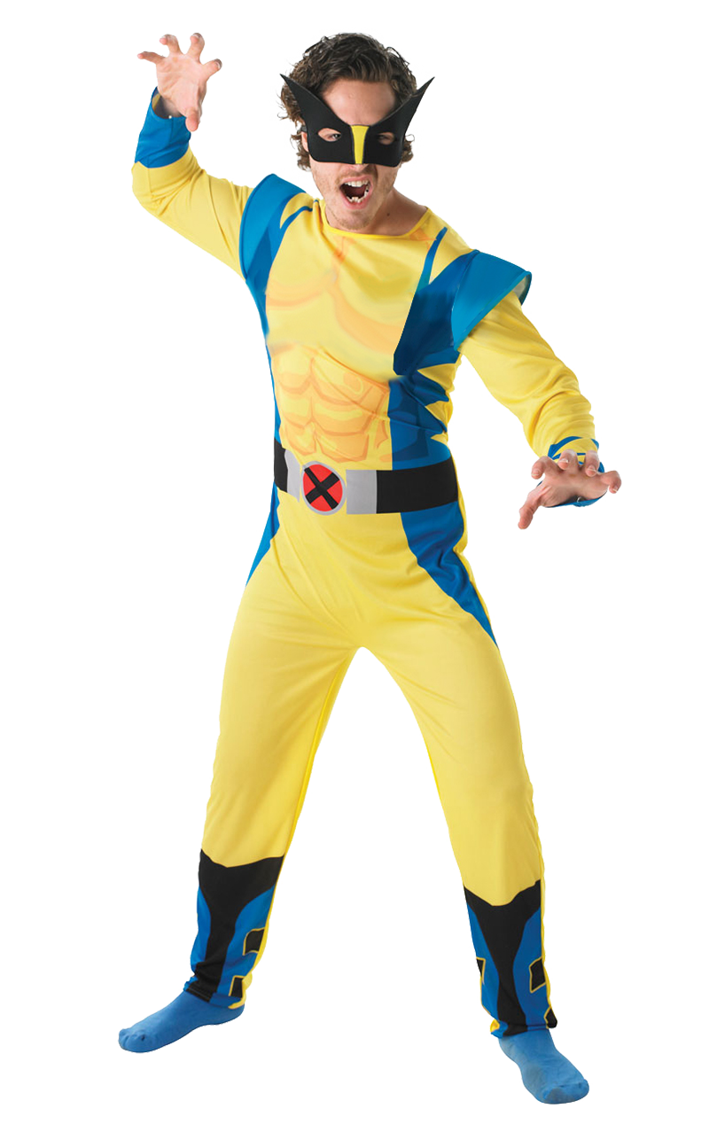 Klassisches Wolverine-Kostüm für Erwachsene