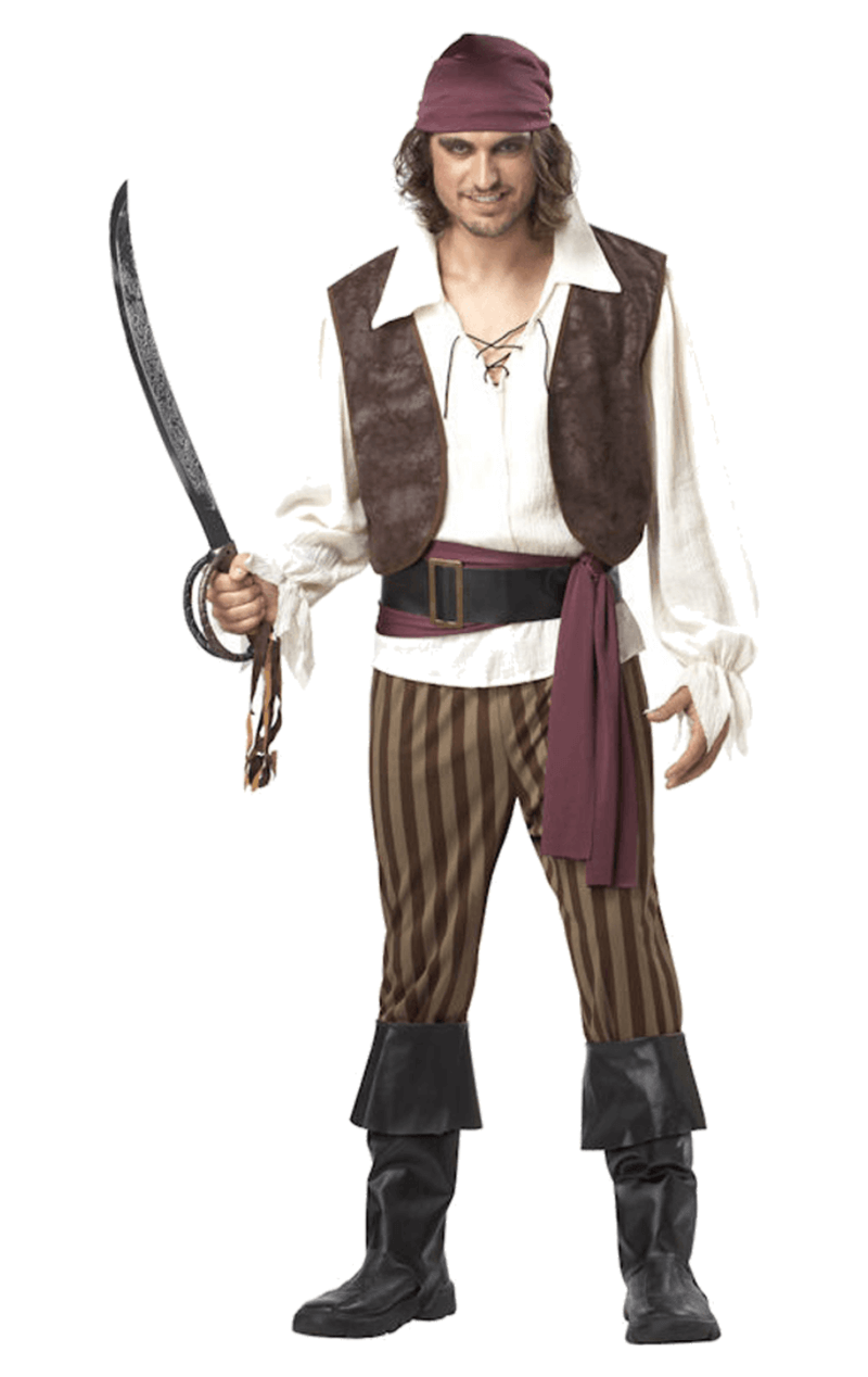 High-Sea Rogue Pirate Kostüm für Erwachsene