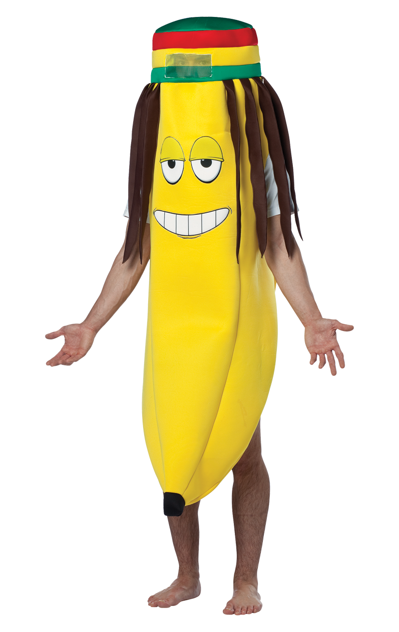 Rasta-Bananen-Kostüm für Erwachsene