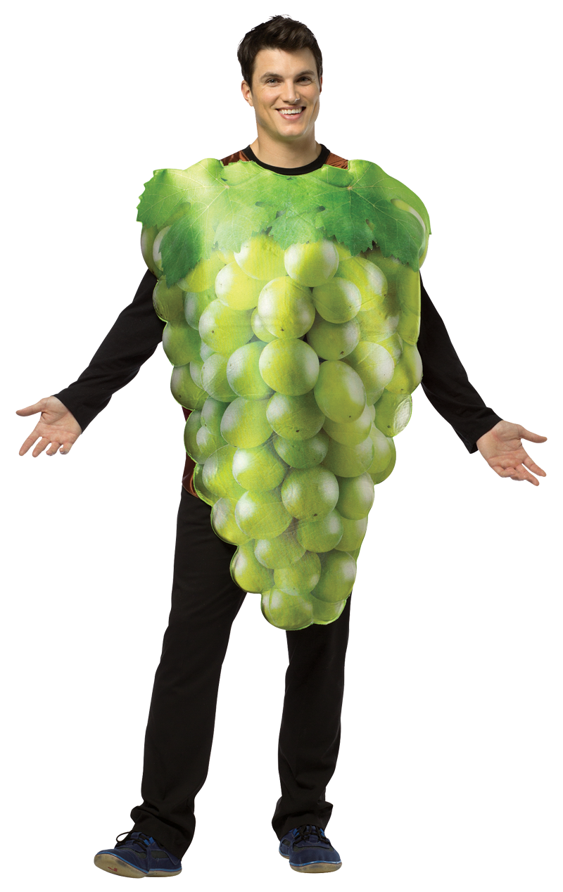 Grüne Trauben Kostüm für Erwachsene
