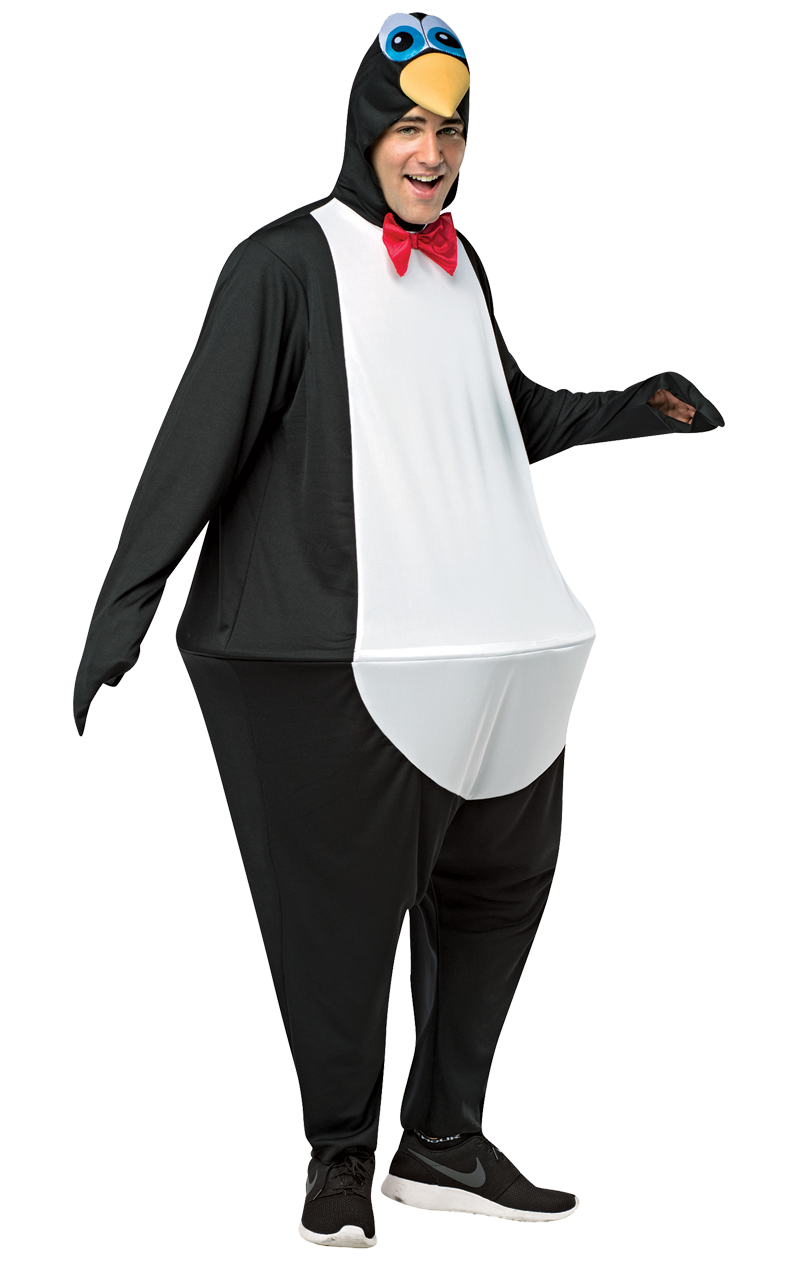 Pinguin-Hoopster-Kostüm für Erwachsene