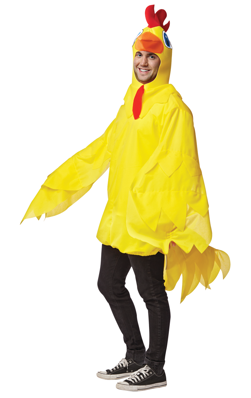 Gelbes Huhn-Kostüm