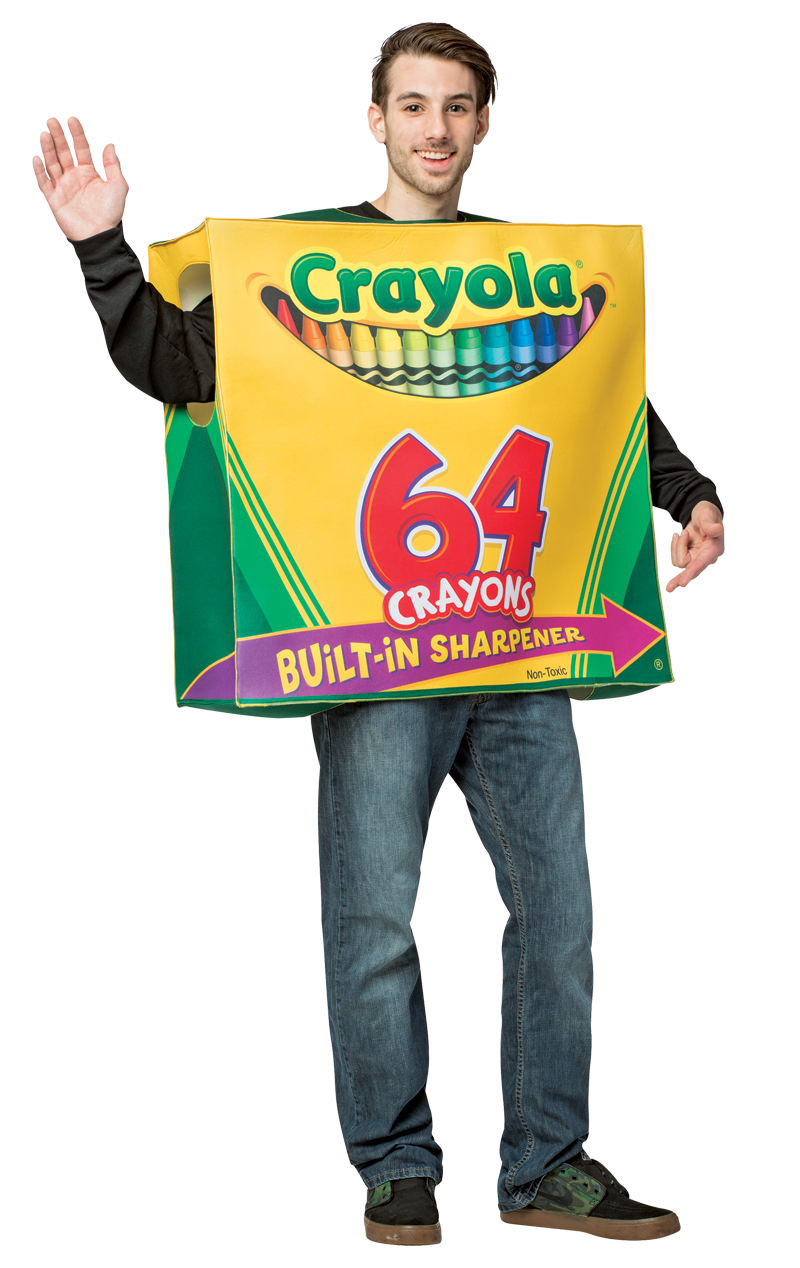 Crayola Crayons 64 Box-Kostüm