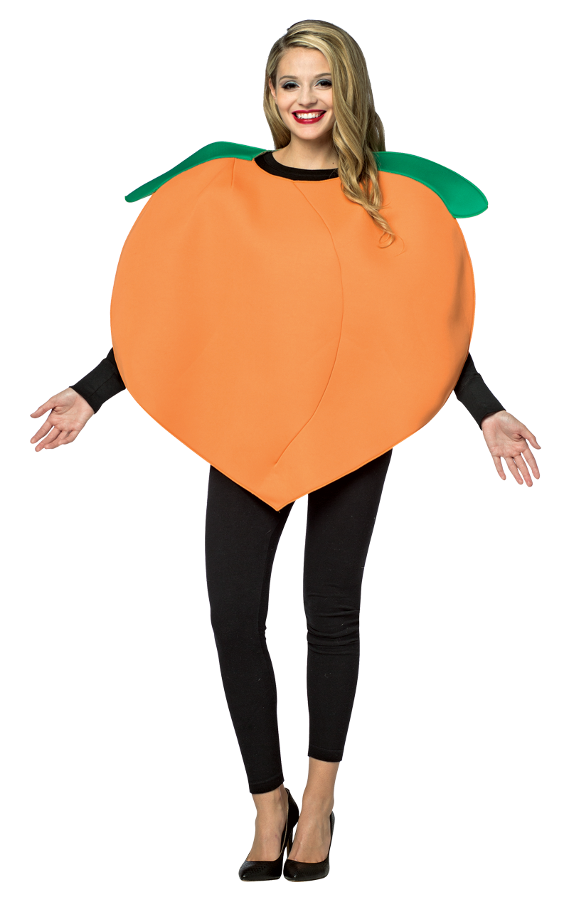 Pfirsich-Kostüm für Erwachsene