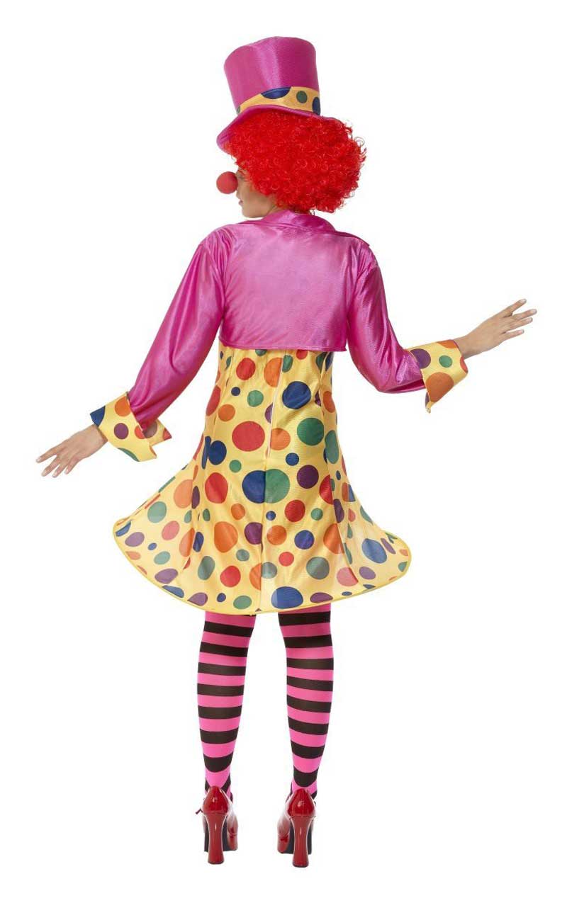 Clown-Lady-Kostüm für Erwachsene