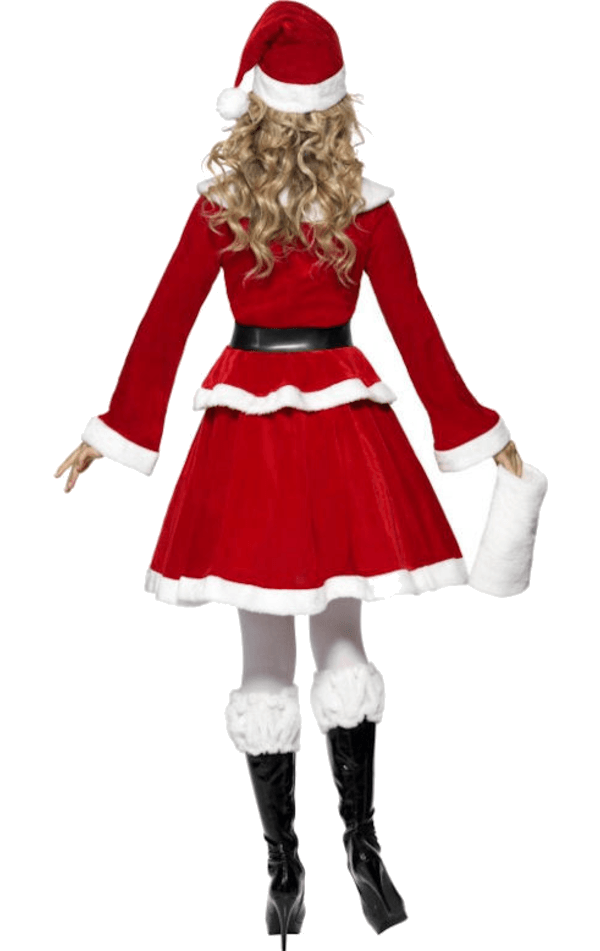 Miss Elegant Santa Kostüm für Damen