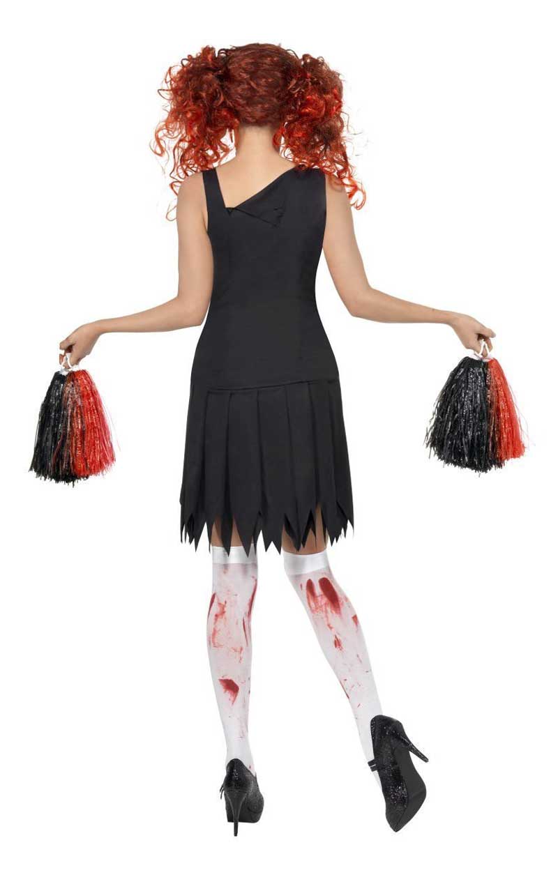 Zombie-Cheerleader-Kostüm für Erwachsene