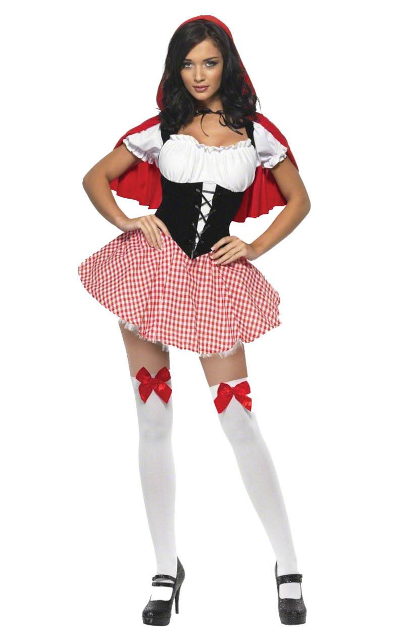 Ladies Fever Red Riding Hood Costume