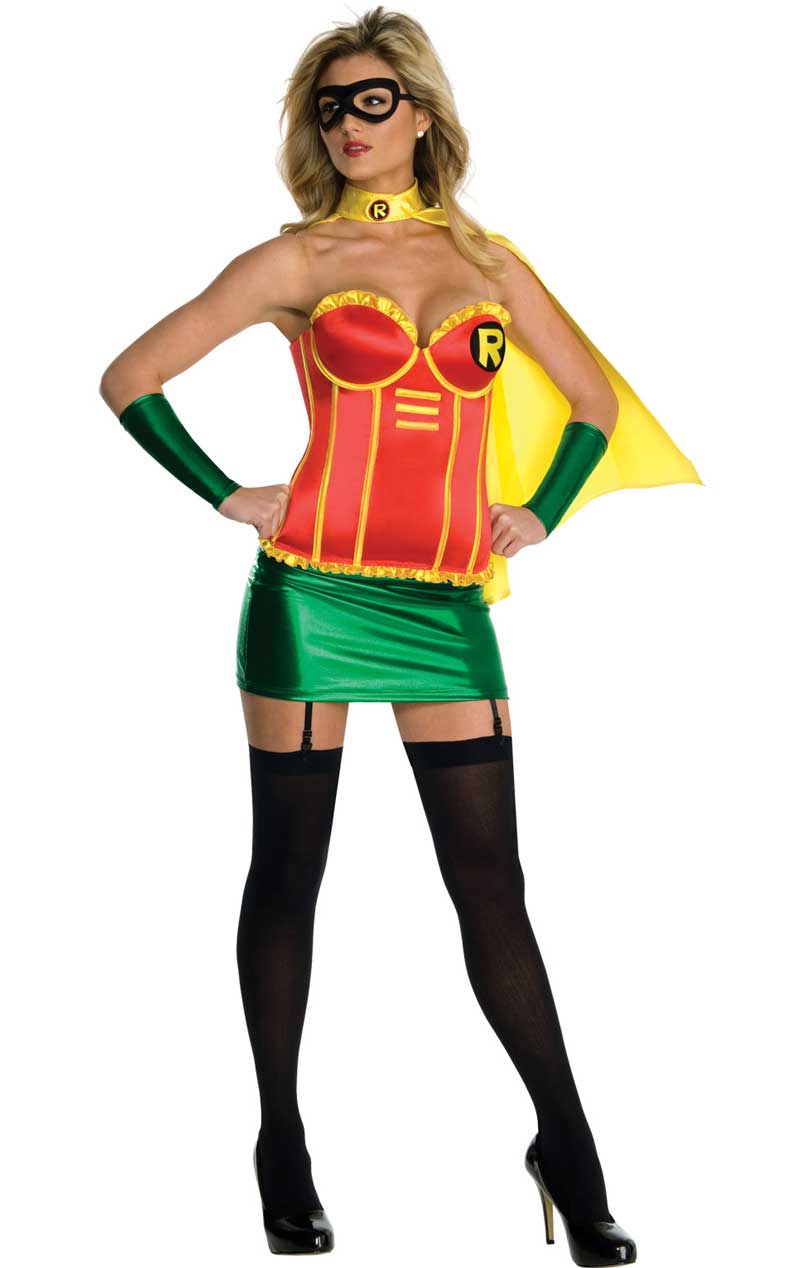Robin-Korsett-Kostüm für Damen