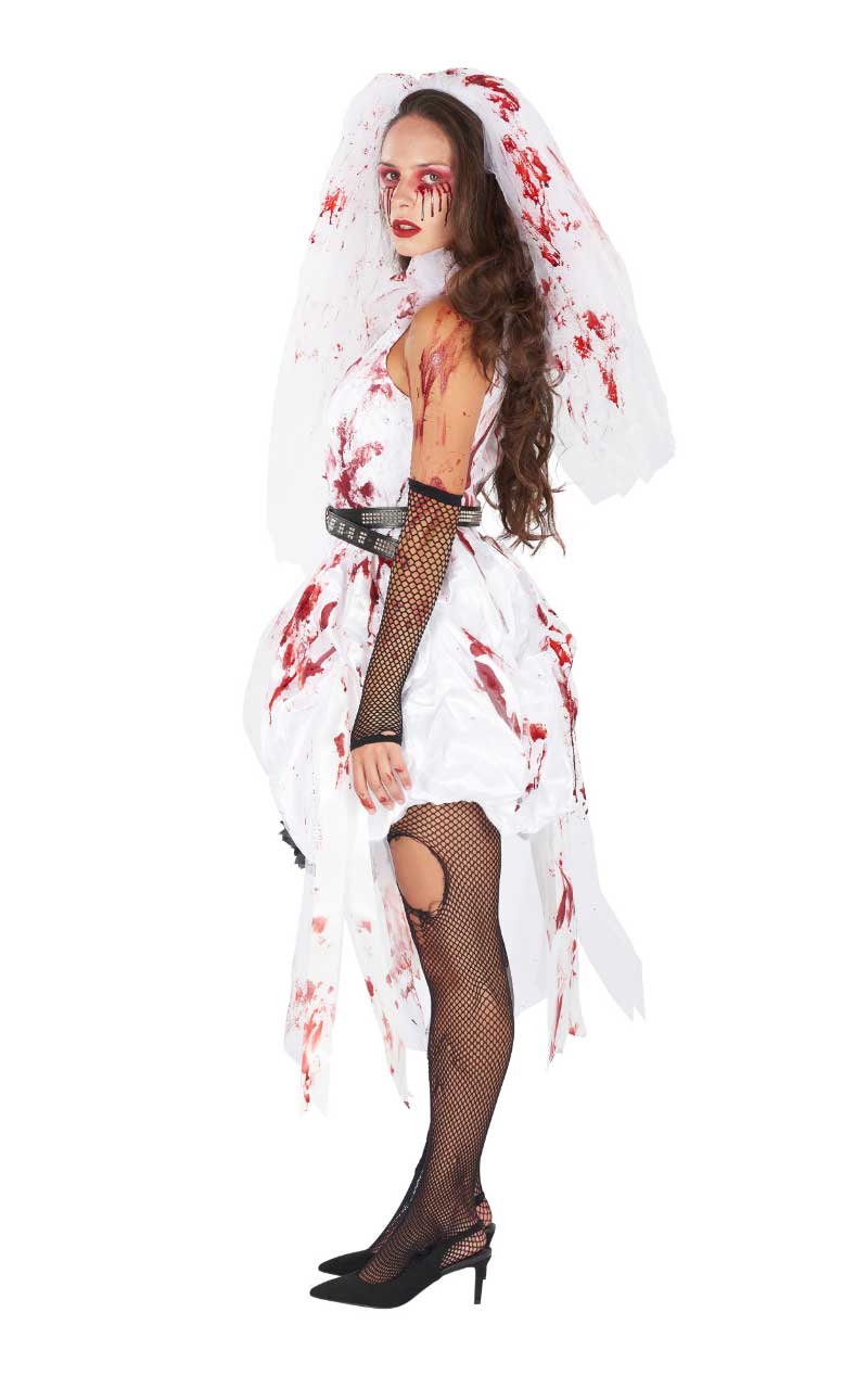 Blutige Braut Halloween-Kostüm für Damen