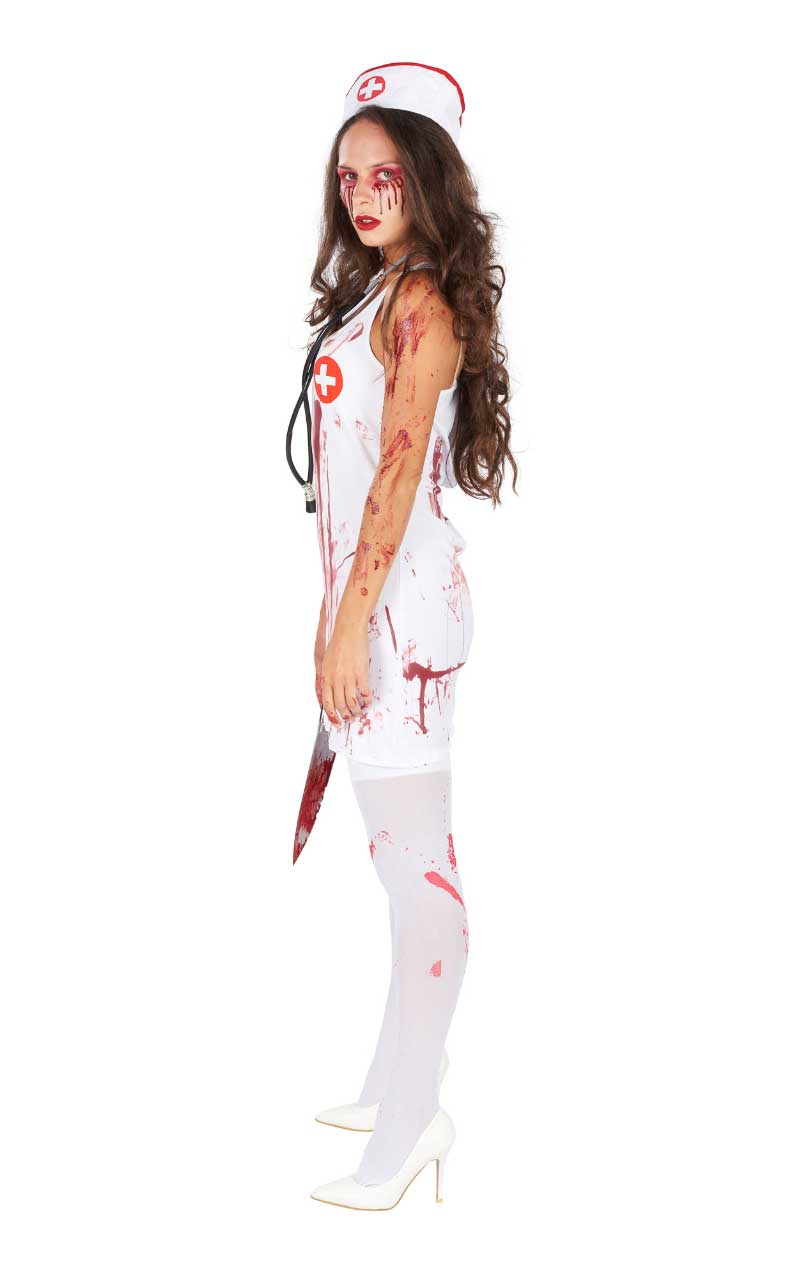 Böse Krankenschwester Kostüm für Damen